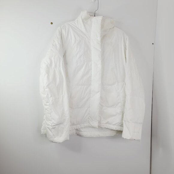 Lululemon Women's White Wunder Puff Padded Snow Puffer Jacket Size 6 - Picture 2 of 8